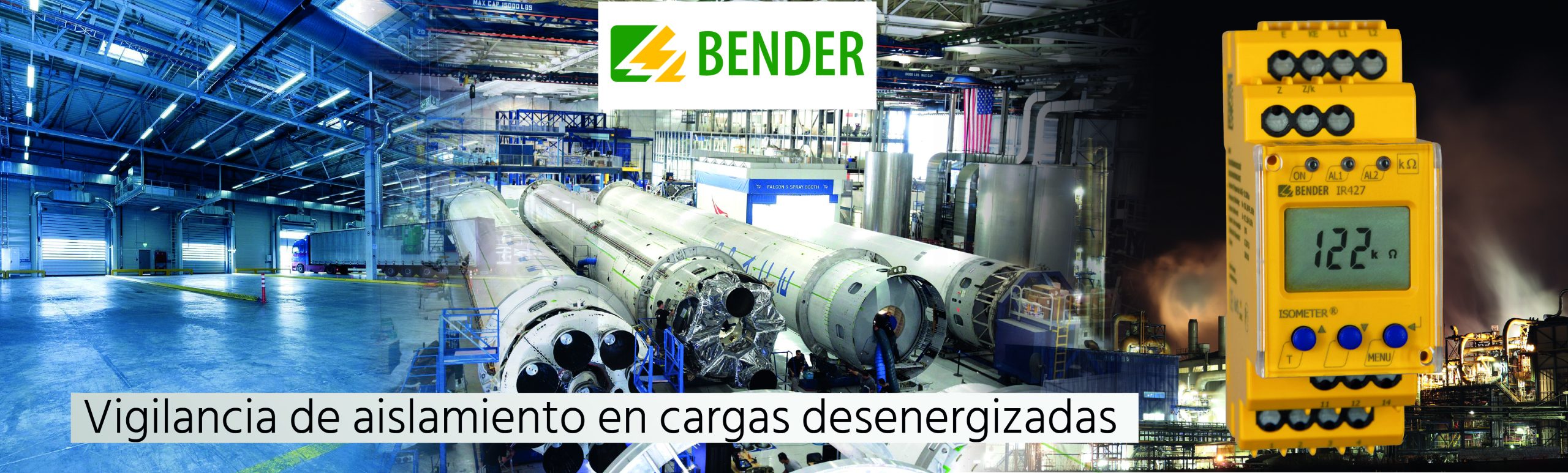 BENDER - Vigilancia de aislamiento de carga